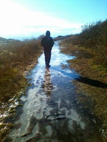 Hiking on Ice